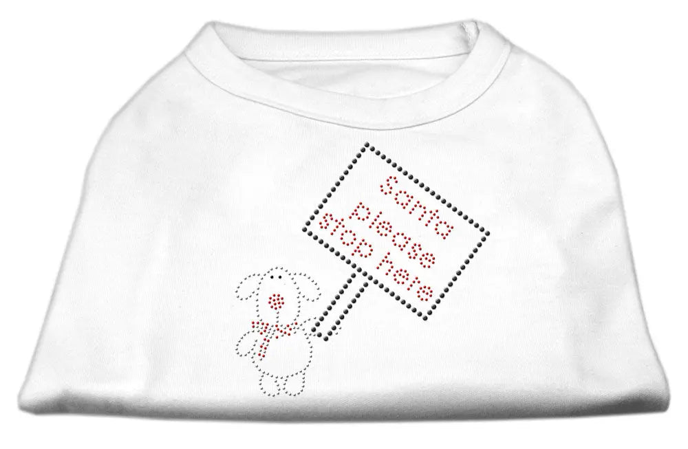 Santa Stop Here Shirts White Xxxl Default Title