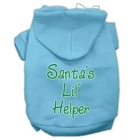 Santa_s-Lil_-Helper-Screen-Print-Pet-Hoodies-Baby-Blue-Size-Lg-GreatEagleInc-333796712