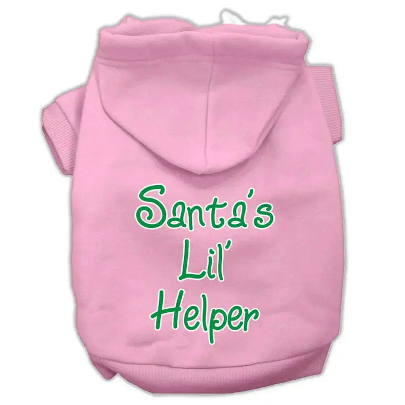 Santa_s-Lil_-Helper-Screen-Print-Pet-Hoodies-Light-Pink-Size-Xl-GreatEagleInc-333967438