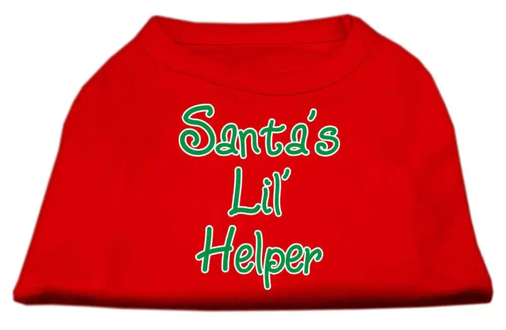 Santa_s-Lil_-Helper-Screen-Print-Shirt-Red-Xxl-GreatEagleInc-318525864