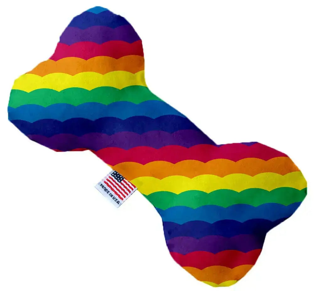 Scalloped-Rainbow-8-Inch-Bone-Dog-Toy-GreatEagleInc-318889583
