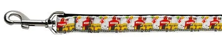 School Days Nylon Ribbon Pet Leash 1 Wide 6ft Default Title
