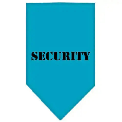 Security-Screen-Print-Bandana-Turquoise-Small-GreatEagleInc-318949833
