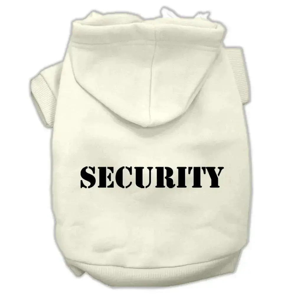 Security-Screen-Print-Pet-Hoodies-Cream-Size-W-Black-Size-Text-Med-GreatEagleInc-319719278