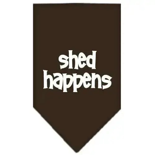 Shed-Happens-Screen-Print-Bandana-Cocoa-Small-GreatEagleInc-319147520