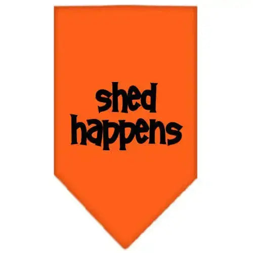 Shed-Happens-Screen-Print-Bandana-Orange-Large-GreatEagleInc-318950556