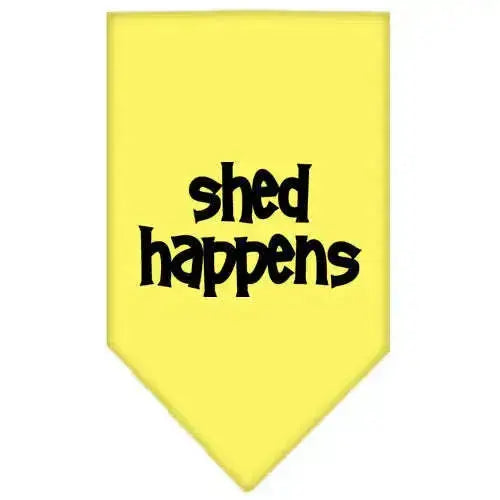 Shed-Happens-Screen-Print-Bandana-Yellow-Large-GreatEagleInc-318951053