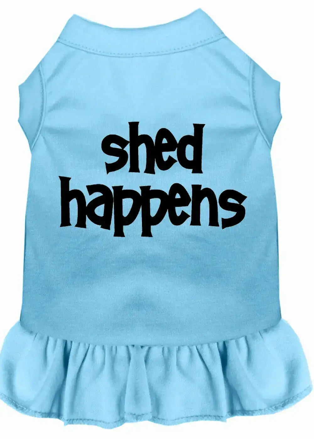 Shed-Happens-Screen-Print-Dress-Baby-Blue-Med-GreatEagleInc-318657757