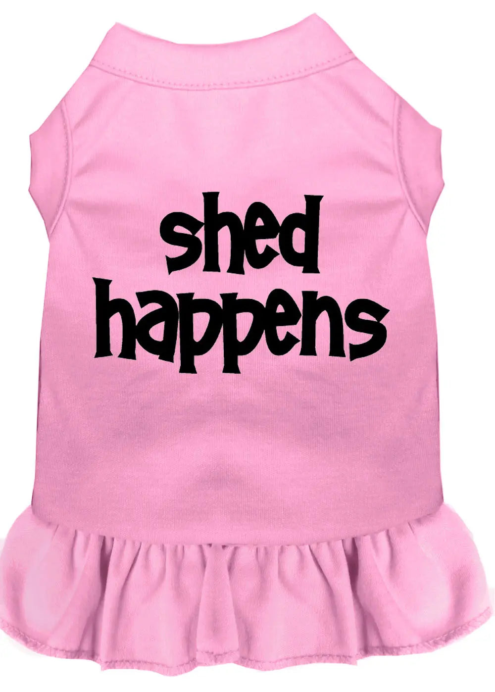 Shed Happens Screen Print Dress Light Pink Xl Default Title