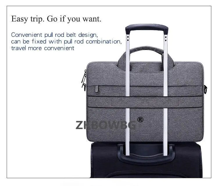 Shoulder Bags Laptop Sleeve Case Bag for Lenovo Yoga 520 530 510 ThinkPad L480 E485 X1 Carbon 14" Notebook Handbag 15" 13.3" 12" - GreatEagleInc