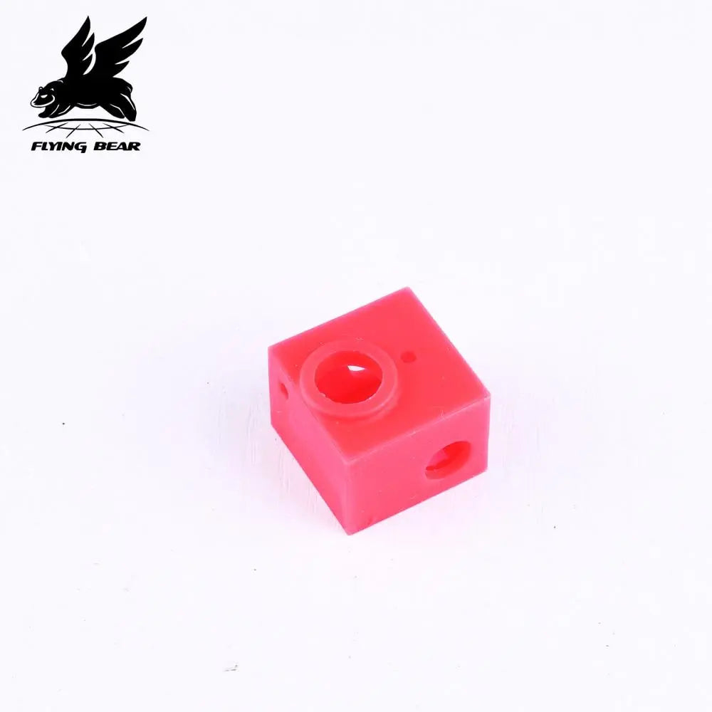 Silicone Socks Block Heater Silicone Insulation cover Silicone sleeve Hot End 2pcs for Flying  bear ghost3/4/4s 3D printer GreatEagleInc