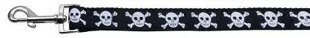 Skulls-Nylon-Dog-Leash-3-8-Inch-Wide-6ft-Long-GreatEagleInc-318479132