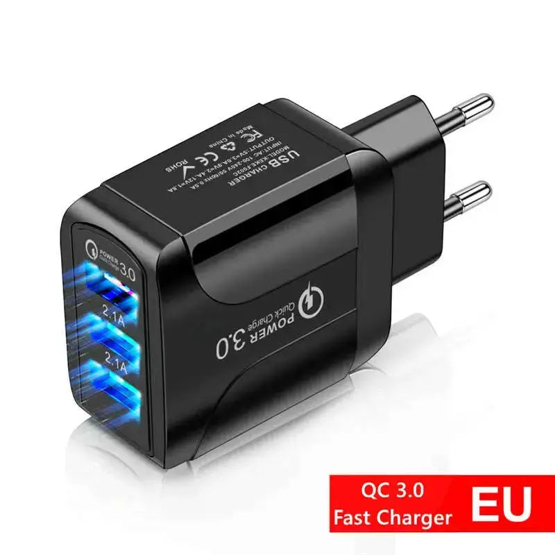 Smart-Wireless-Monitor-Current-and-Voltage-5V-Cell-Phone-Fast-Charging-Plug-Multi-port-USB-Adapter-with-Display-Screen-GreatEagleInc-334083163