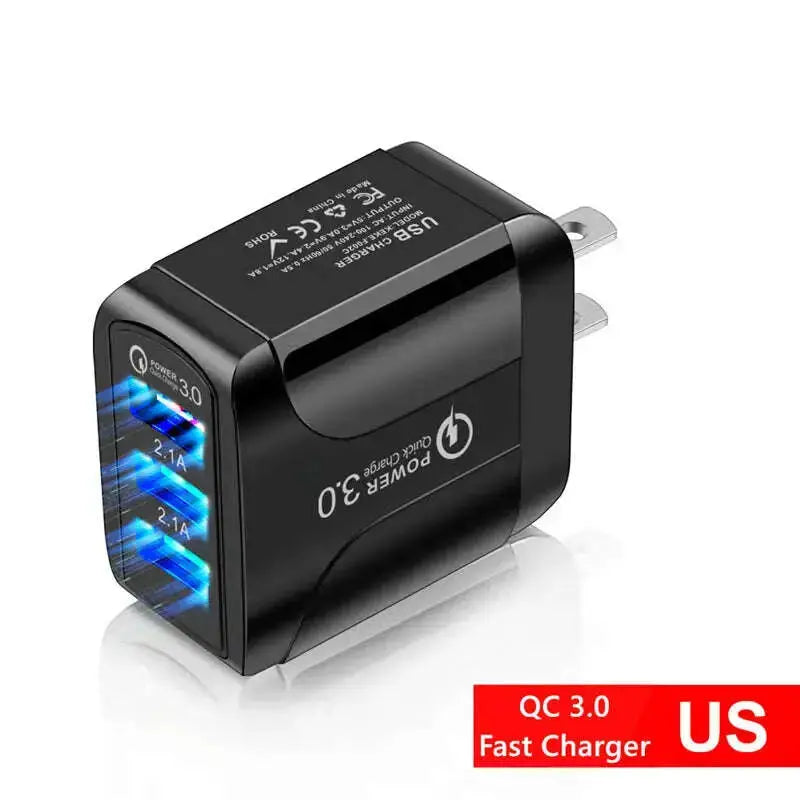 Smart-Wireless-Monitor-Current-and-Voltage-5V-Cell-Phone-Fast-Charging-Plug-Multi-port-USB-Adapter-with-Display-Screen-GreatEagleInc-334083214