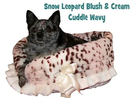 Snow Leopard Reversible Snuggle Bugs Pet Bed, Bag, And Car Seat In One Default Title