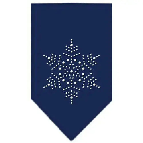 Snowflake-Rhinestone-Bandana-Navy-Blue-Large-GreatEagleInc-319004837