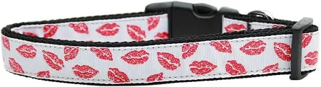 Sparkling Smooches Nylon Dog Collar Xl Default Title