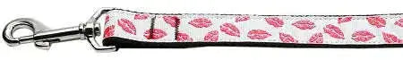 Sparkling-Smooches-Nylon-Dog-Leash-3-8-Inch-Wide-4ft-Long-GreatEagleInc-318822137