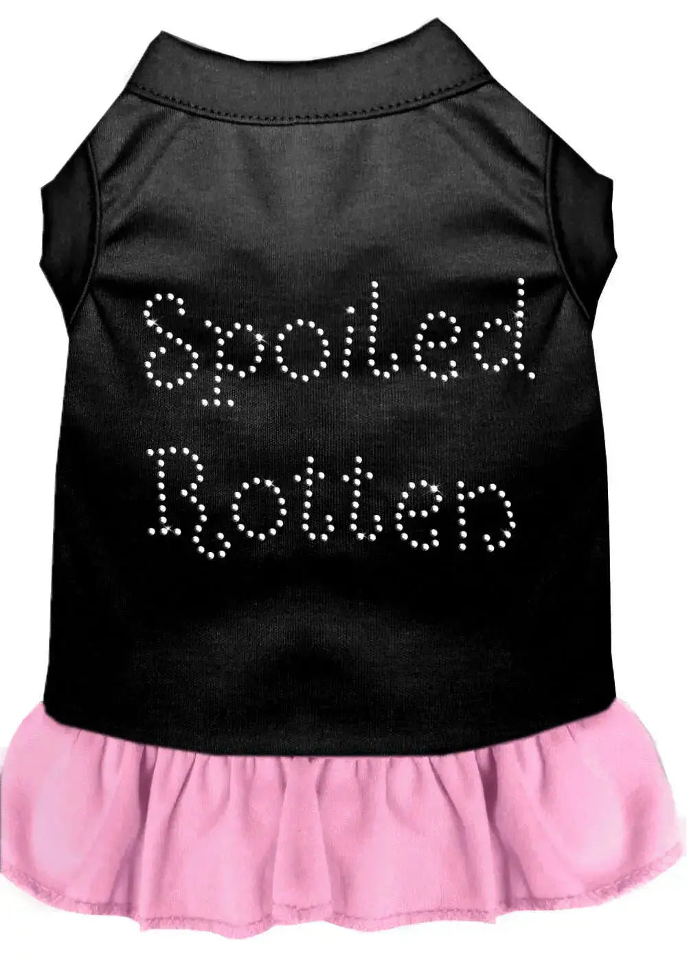 Spoiled-Rotten-Rhinestone-Dress-Black-With-Light-Pink-Xs-GreatEagleInc-320095782