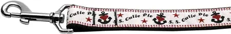 Ss Cutie Nylon Dog Leash 3/8 Inch Wide 4ft Long Default Title