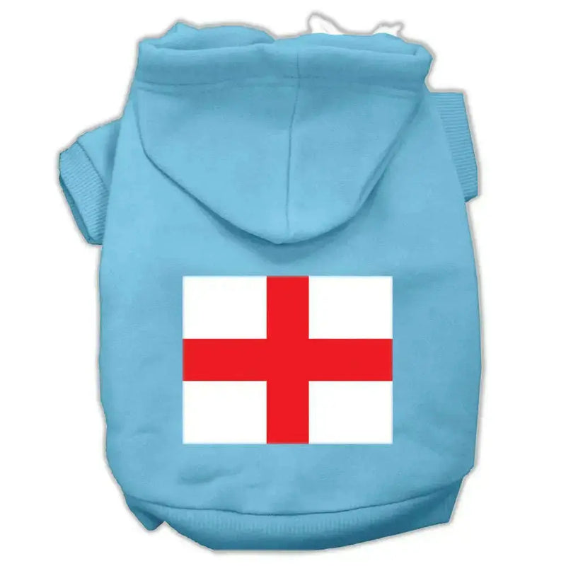 St-George_s-Cross-_english-Flag_-Screen-Print-Pet-Hoodies-Baby-Blue-Size-Med-GreatEagleInc-333945775