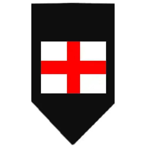 St-Georges-Cross-Screen-Print-Bandana-Black-Small-GreatEagleInc-318954688