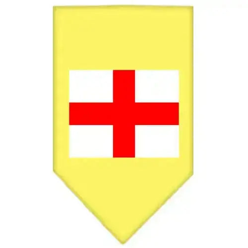 St-Georges-Cross-Screen-Print-Bandana-Yellow-Small-GreatEagleInc-318955731