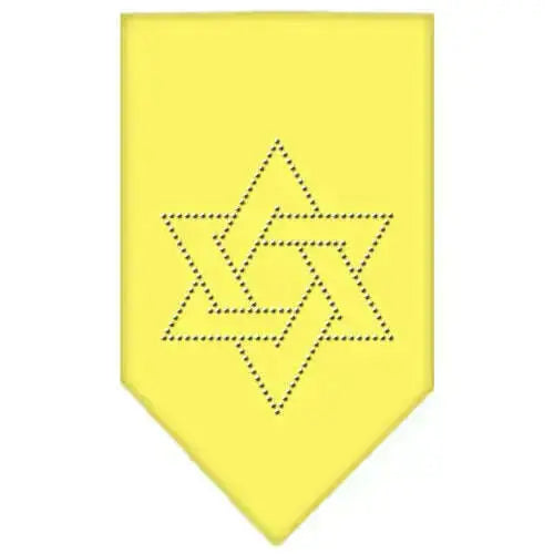 Star-Of-David-Rhinestone-Bandana-Yellow-Large-GreatEagleInc-319045816