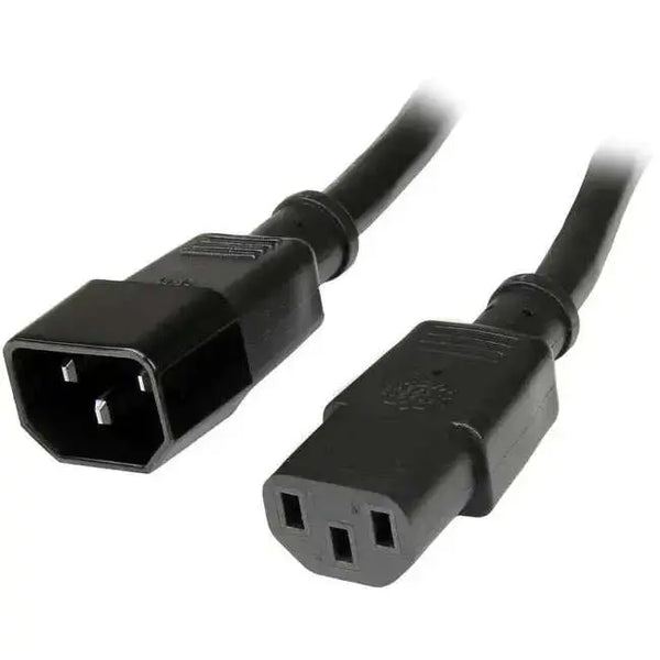 StarTech.com-3-ft-14AWG-Computer-Power-Cord-Extension-C14-to-C13-Power-Cable-StarTech.com-334448193