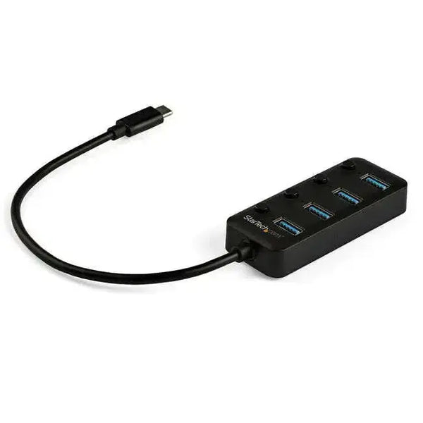 StarTech.com-4-Port-USB-C-Hub-4x-USB-A-Ports-with-Individual-On-Off-Switches-Portable-USB-C-to-USB-3.0-Hub-Bus-Powered-USB-Type-C-Hub-StarTech.com-335169151