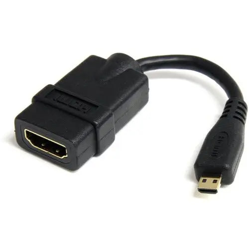 StarTech.com 5in High Speed HDMI® Adapter Cable - HDMI to HDMI Micro - F/M Default Title