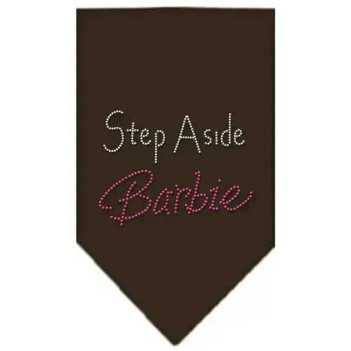 Step-Aside-Barbie-Rhinestone-Bandana-Cocoa-Small-GreatEagleInc-318974553