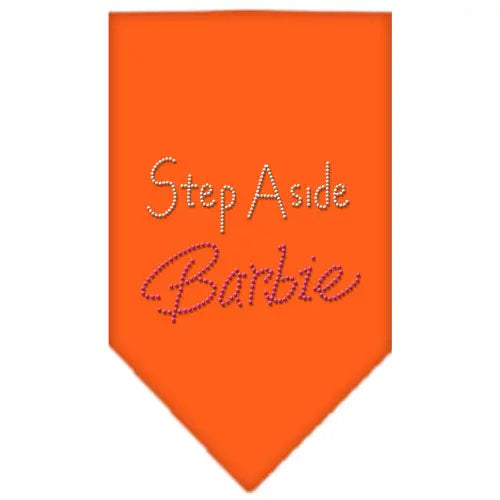 Step Aside Barbie Rhinestone Bandana Orange Small Default Title