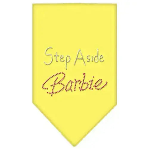 Step-Aside-Barbie-Rhinestone-Bandana-Yellow-Small-GreatEagleInc-318975584
