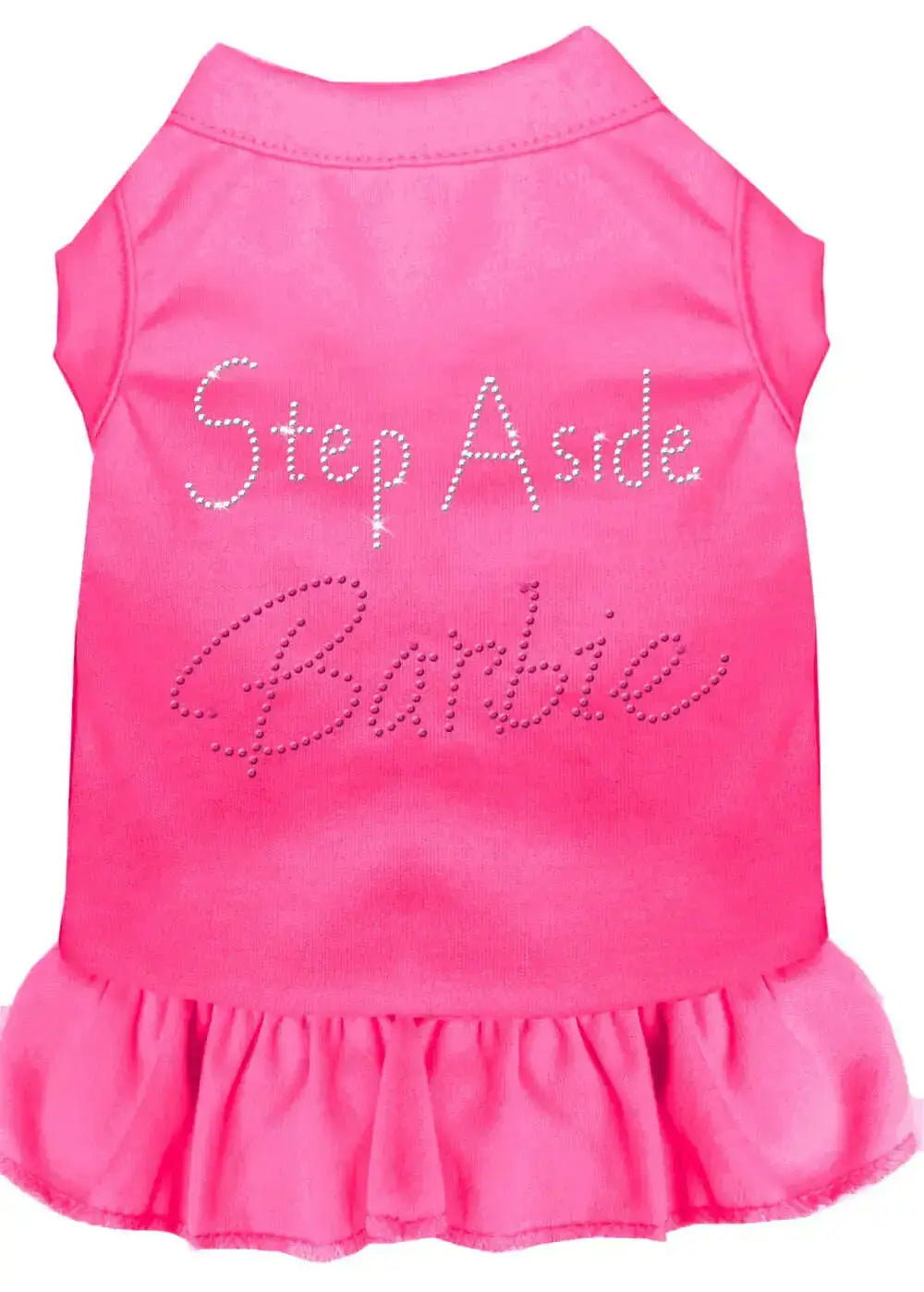 Step-Aside-Barbie-Rhinestone-Dress-Black-With-Bright-Pink-Xl-GreatEagleInc-320210890