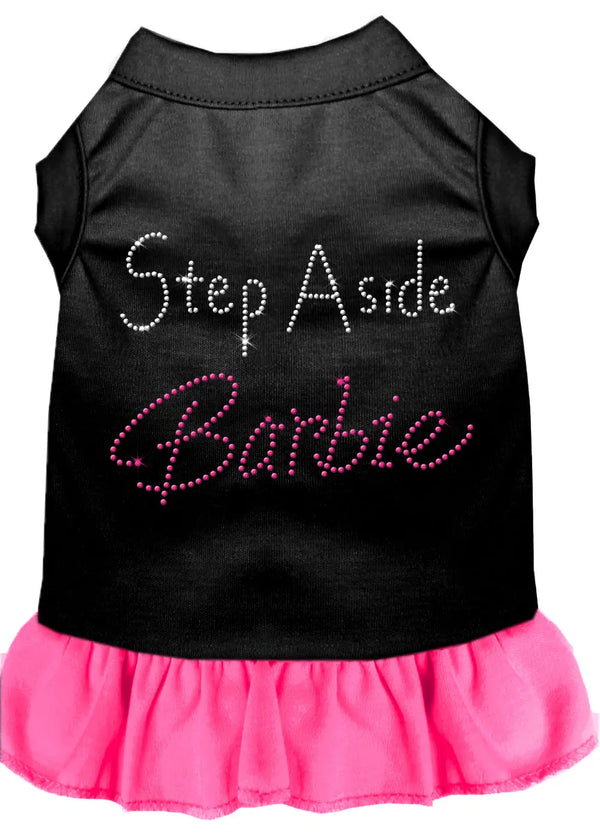 Step Aside Barbie Rhinestone Dress Bright Pink 4x Default Title