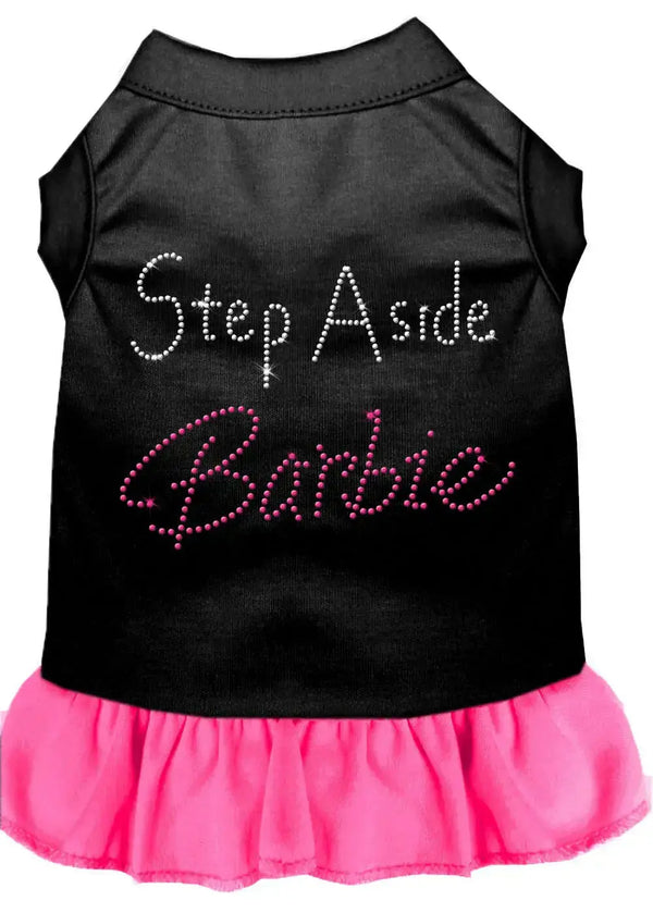 Step-Aside-Barbie-Rhinestone-Dress-Bright-Pink-4x-GreatEagleInc-320213560
