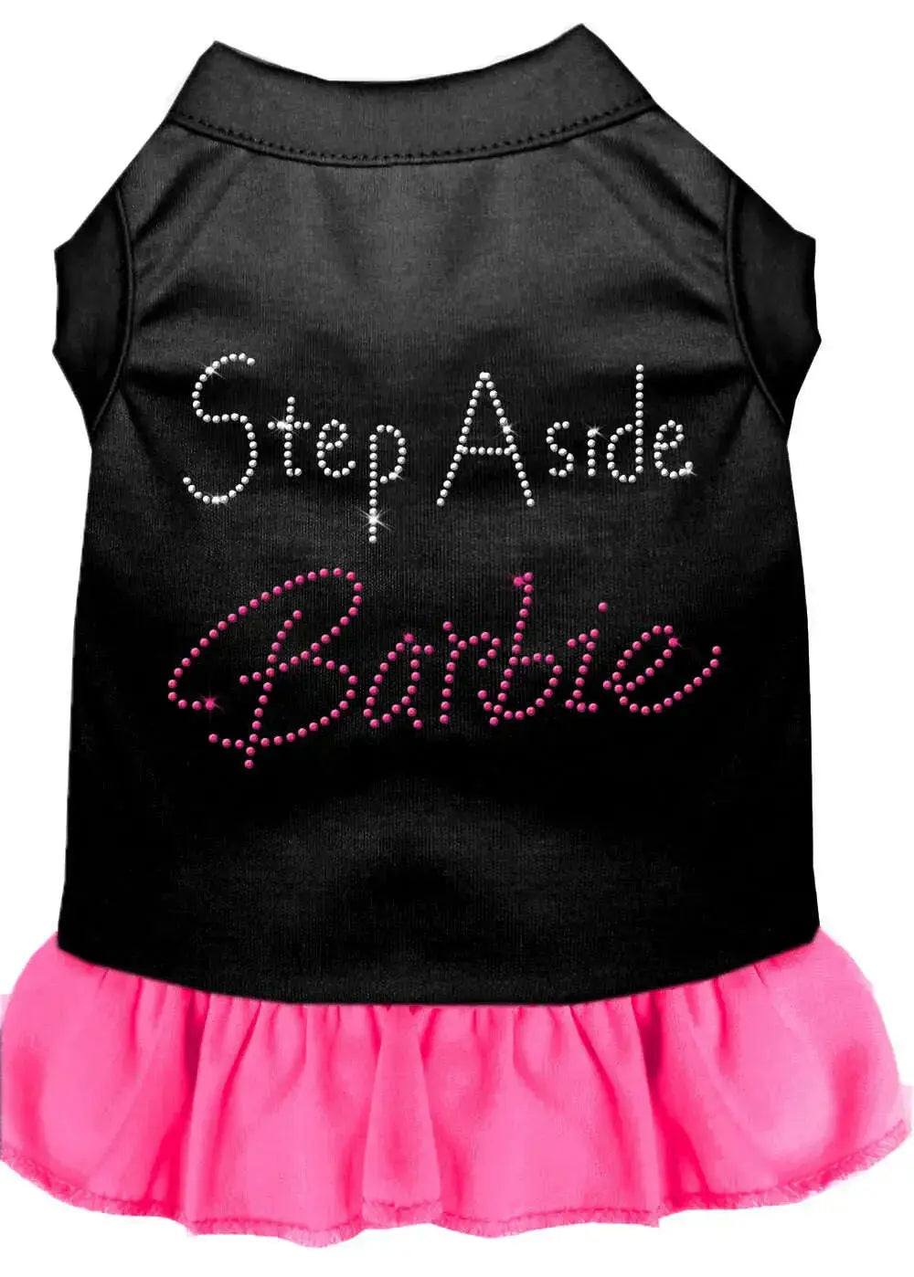 Step-Aside-Barbie-Rhinestone-Dress-Bright-Pink-Lg-GreatEagleInc-320212862