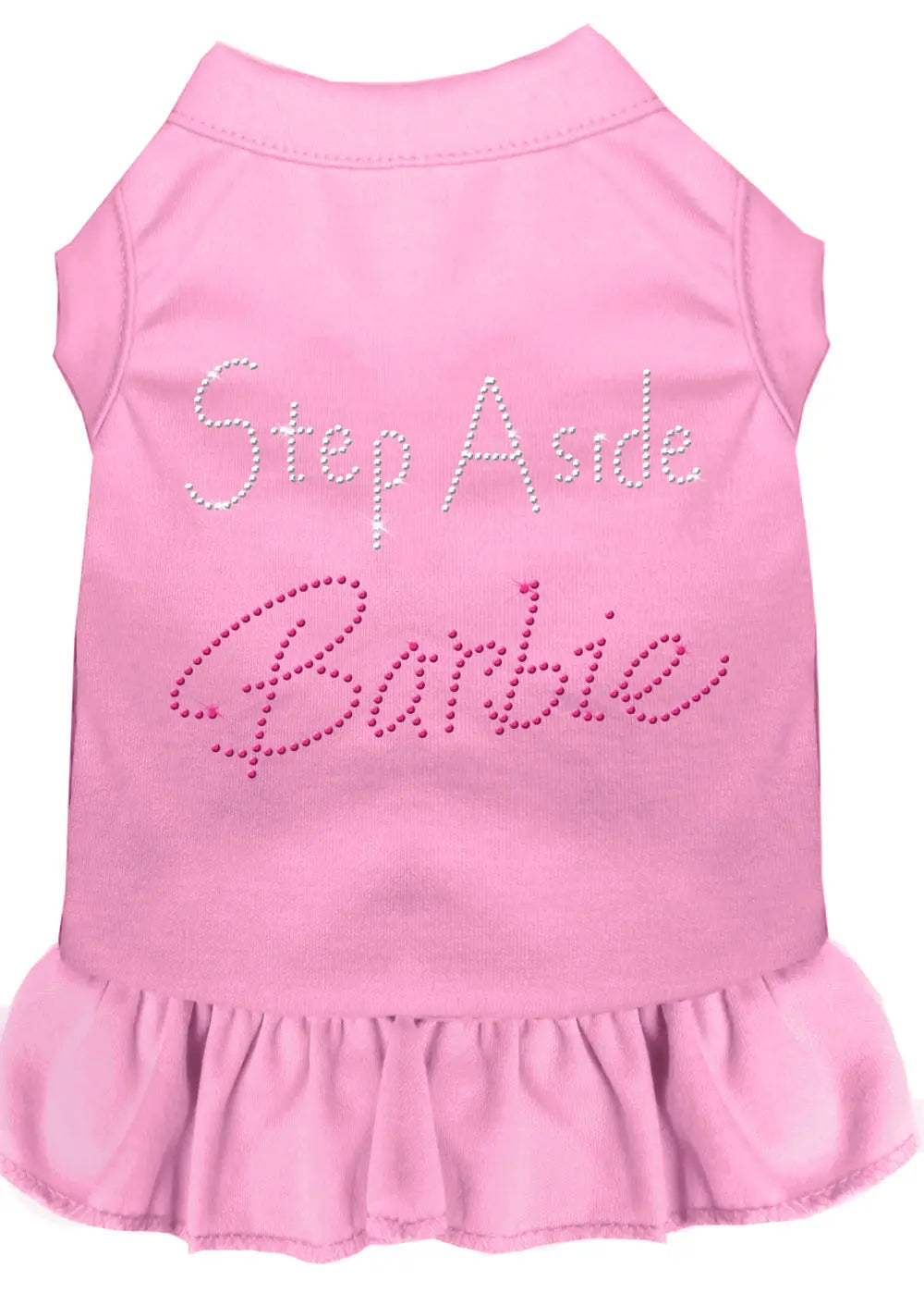 Step Aside Barbie Rhinestone Dress Light Pink Lg Default Title