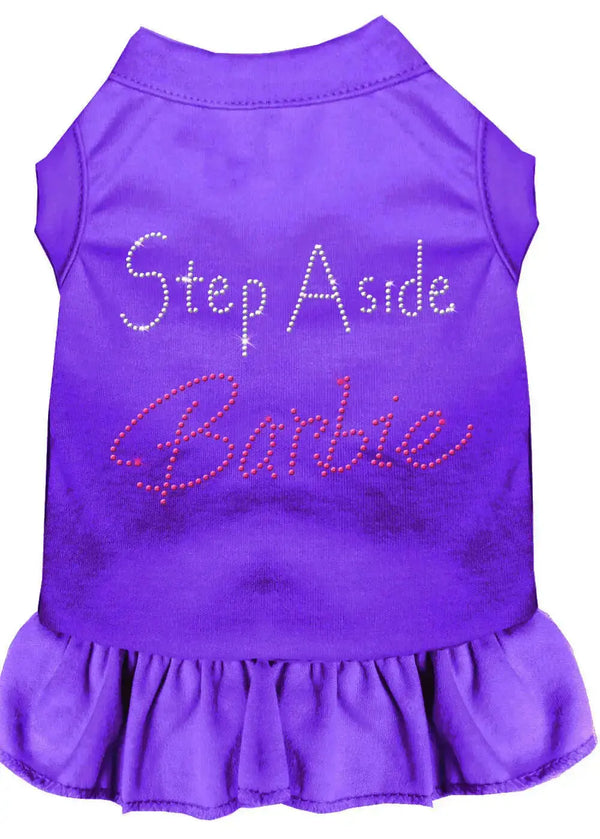 Step-Aside-Barbie-Rhinestone-Dress-Purple-4x-GreatEagleInc-318613814