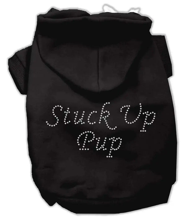 Stuck-Up-Pup-Hoodies-Black-S-GreatEagleInc-319570566