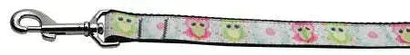 Sweet-As-Sugar-Owls-Nylon-Dog-Leash-5-8-Inch-Wide-6ft-Long-GreatEagleInc-318905762