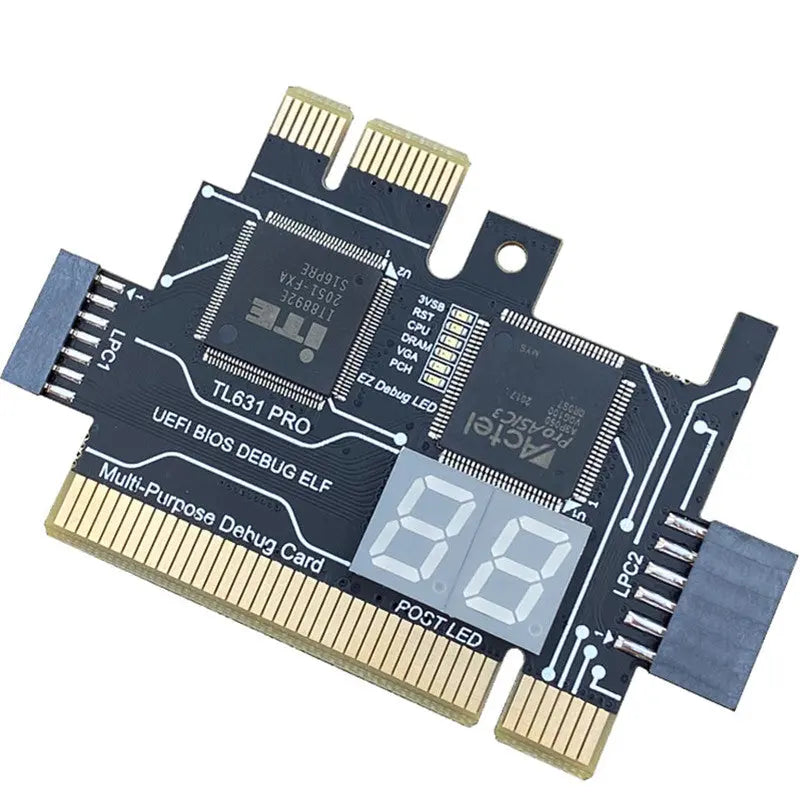 TL611 PRO Diagnostic Card Desktop PCI Motherboard PCI E Notebook Debug Card Computer LPC DEBUG