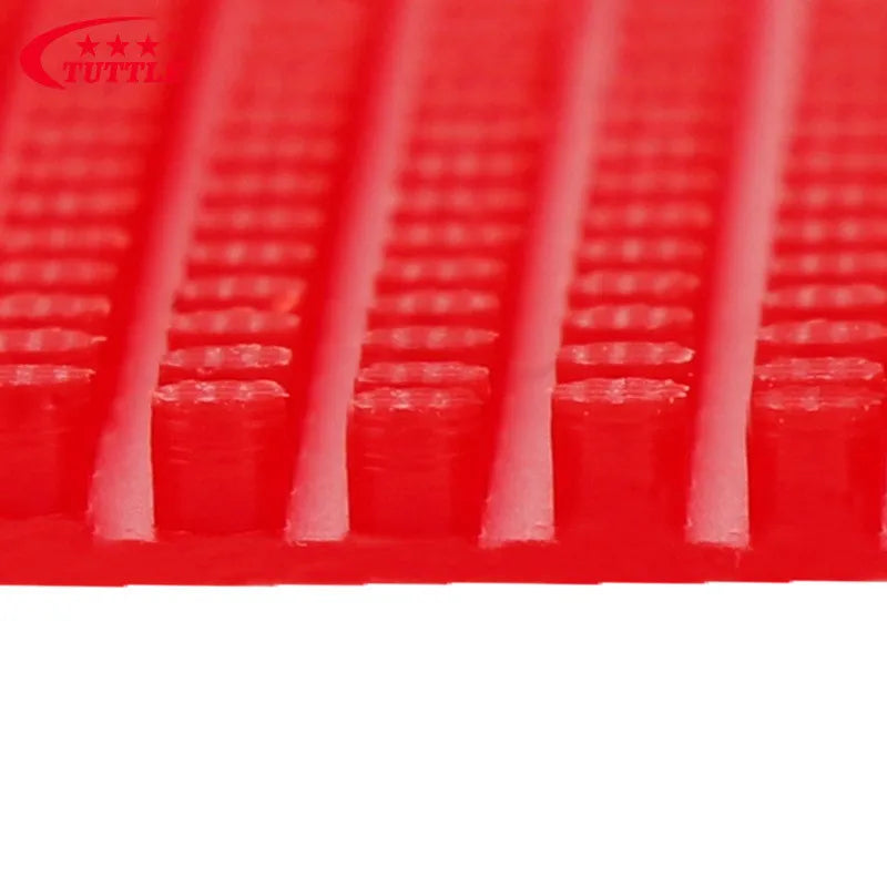 TUTTLE Long Pimples Out Table Tennis Rubber Autumn 3D Long Pips-out Ping Pong Rubber Sheet for Defensive Players