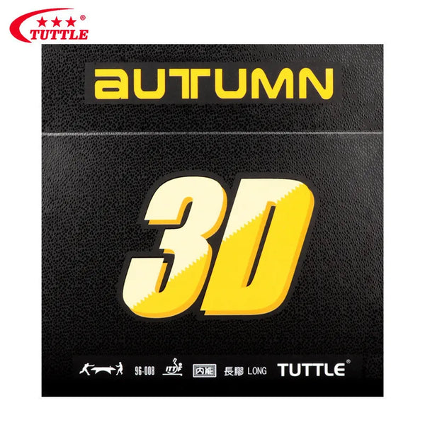 TUTTLE Long Pimples Out Table Tennis Rubber Autumn 3D Long Pips-out Ping Pong Rubber Sheet for Defensive Players