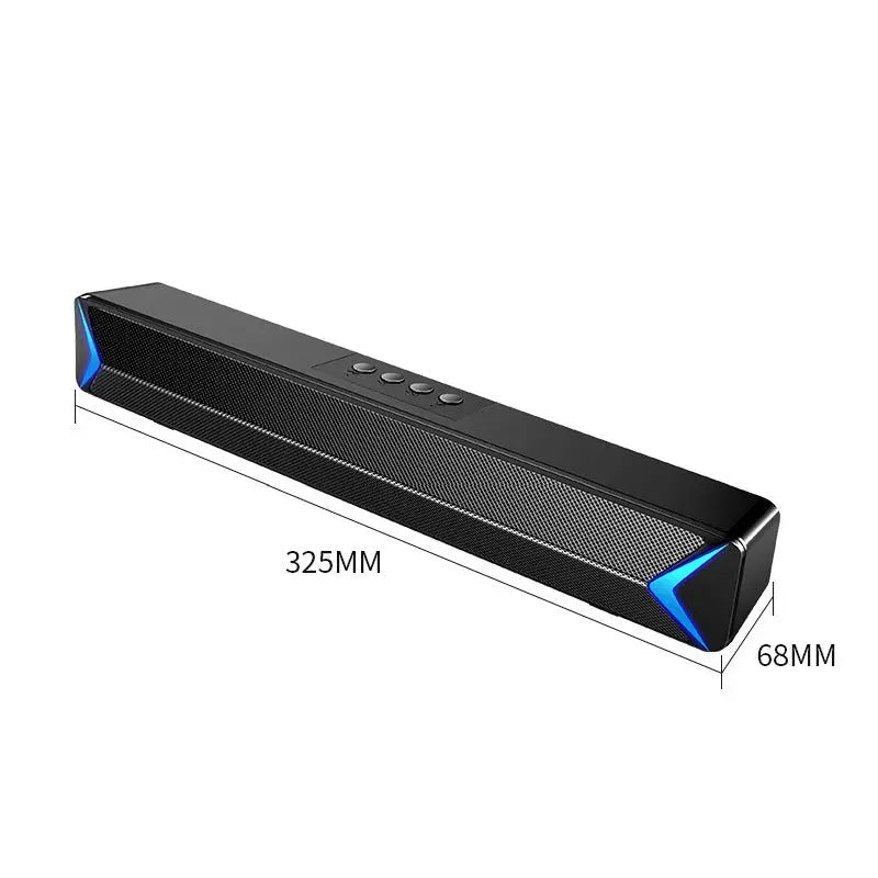 TV Sound Bar Wireless Bluetooth-compatible Surround SoundBar For PC Theater TV Speaker Home Theater FM Radio Surround Soundbar