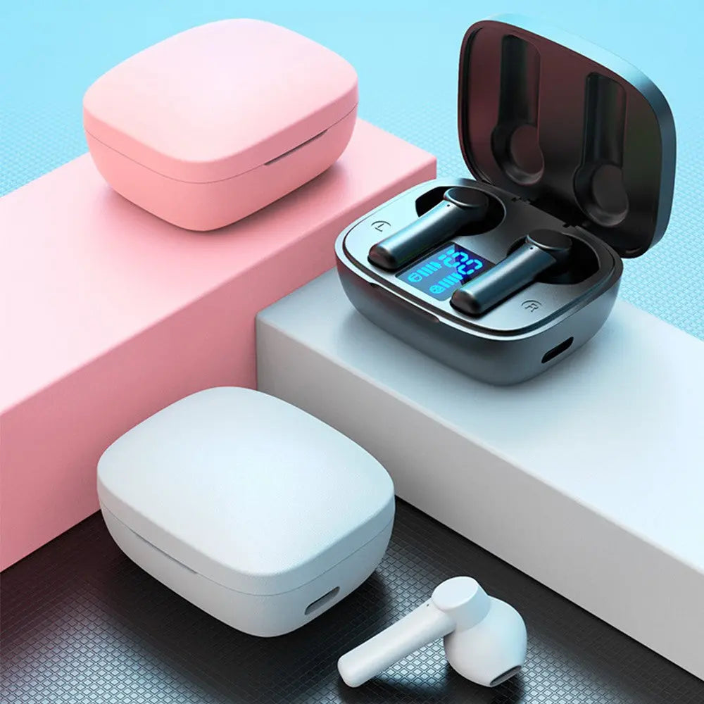 TWS Wireless Headphone Touch Control Sports Waterproof Bluetooth 5.0 Earphone HiFi 9D Bass Stereo Music Earbuds Earphone Headset