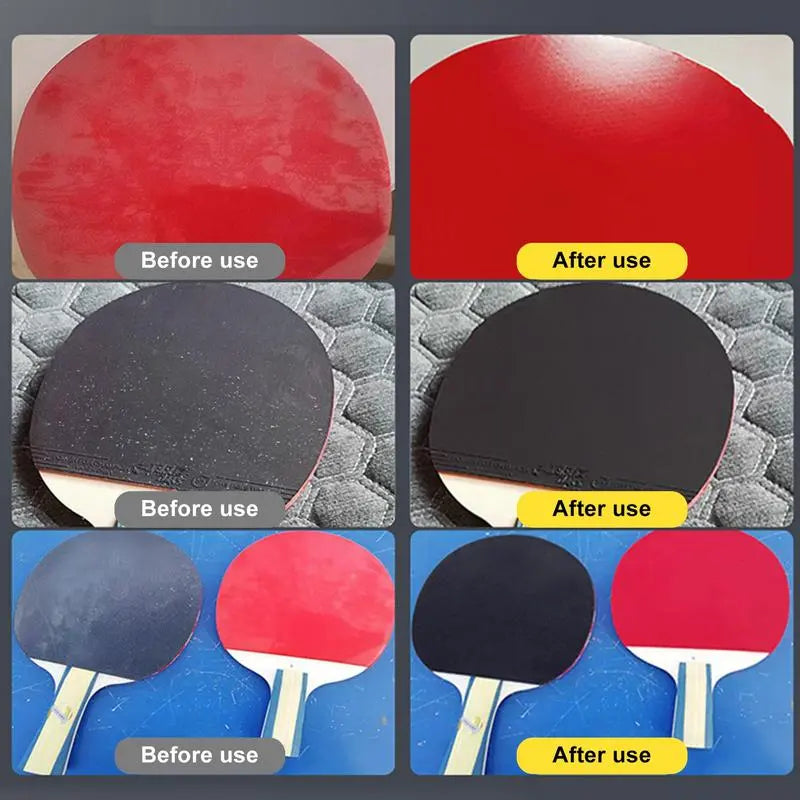 Table Tennis Paddle Cleaner Table Tennis Racket Care Agent 125ml Ping Pongs Paddle Cleaner Spray Rubber Cleansing Spray For