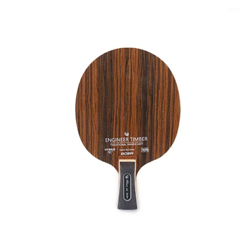 Table Tennis Racket Bottom Plate 5 Ply Ping Pong Blade Paddle Short Handle 6.2mm Table Tennis Racket Pingpong Bat