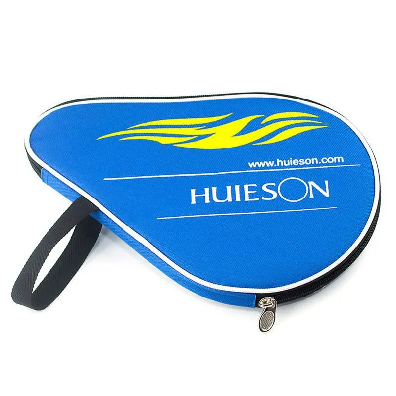 Table Tennis Racket Case Protective Zipper Enclosure Ping-Pong Paddle Cover Bat Bag Waterproof Dustproof Full Protection